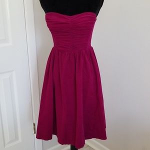 Anthropologie Pink Convertible Dress